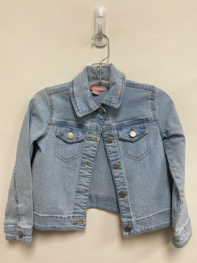 BCBG SIZE 5/6 Blue Faded Denim Girl&