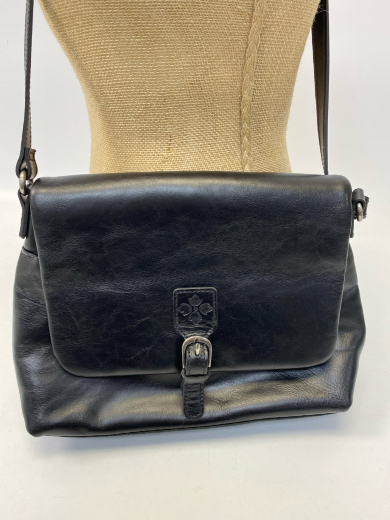 Patricia Nash Black Buckle(s) Crossbody