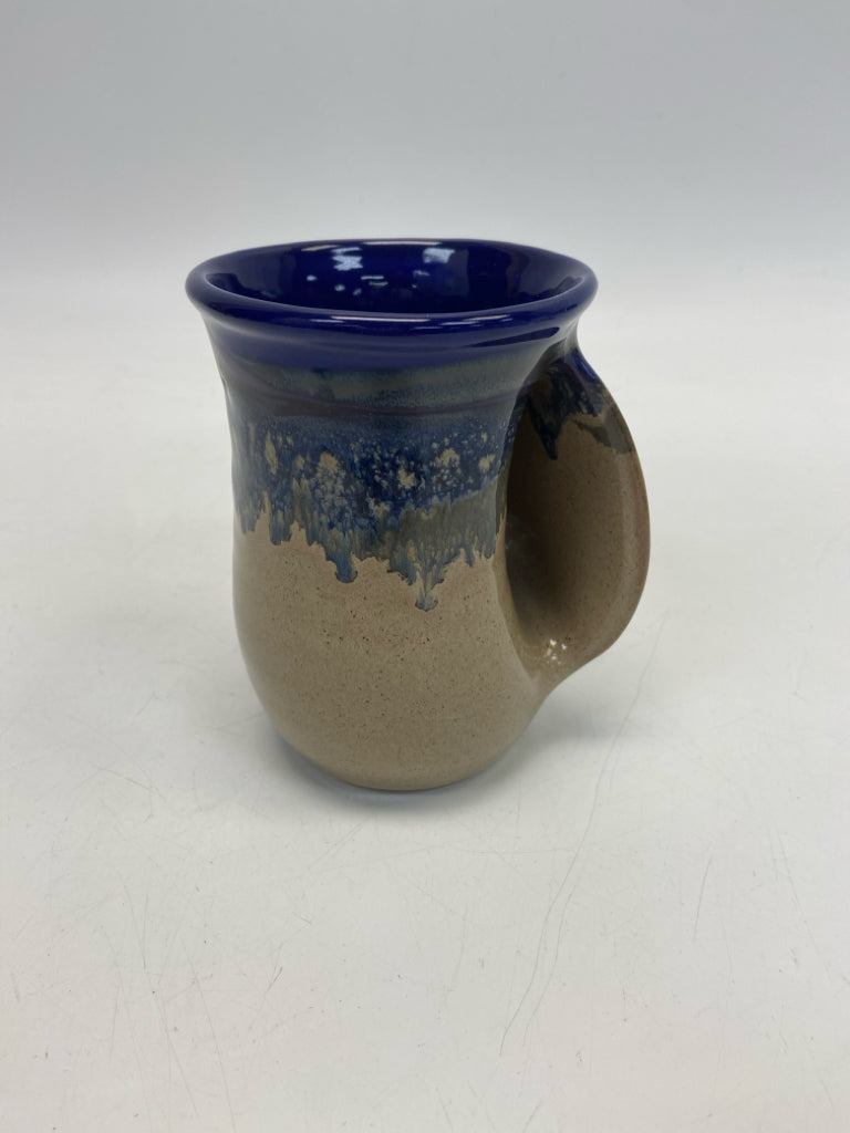 Blue Brown Pottery