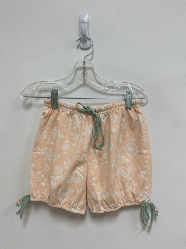 SIZE 12 Peach Seafoam/White Flowers Sleeveless Girl&