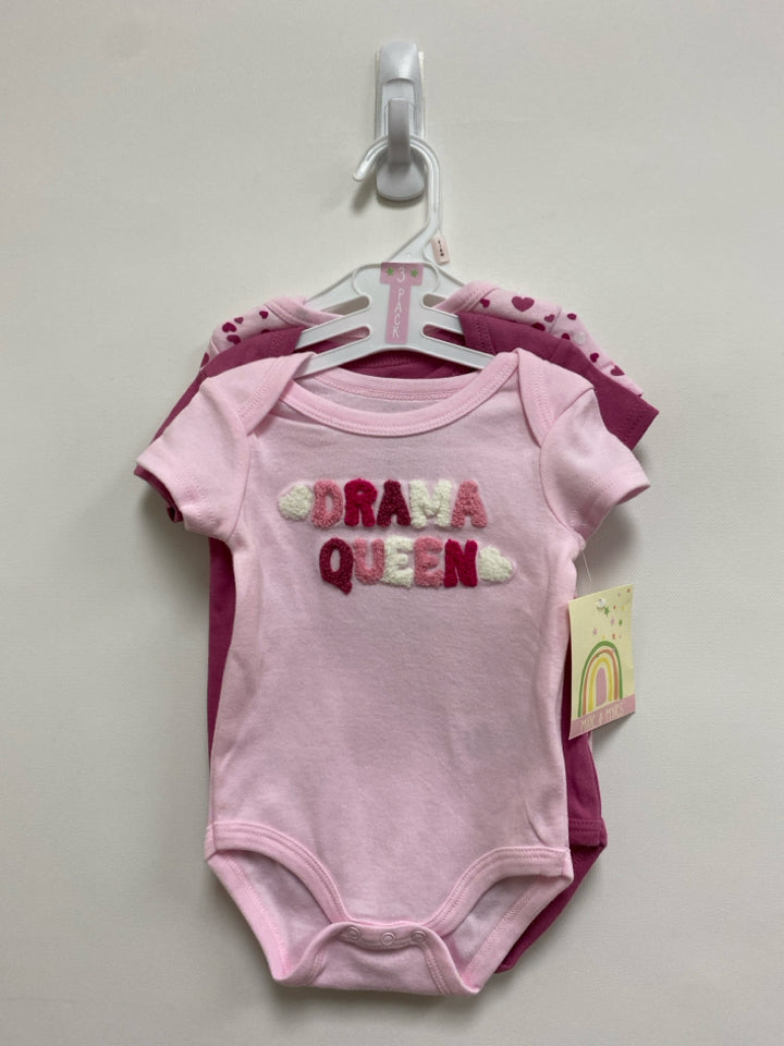 NWT SIZE 3-6M Pink Rose Girl&