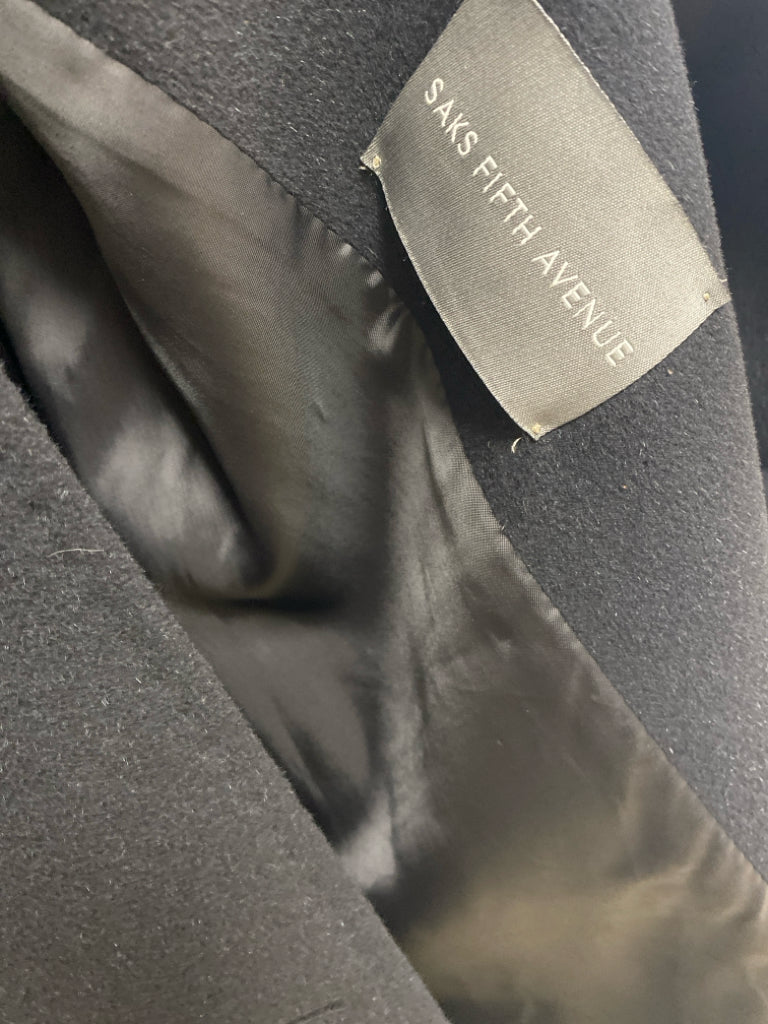 Size 19 Black Wool Blend Plus Size Jacket