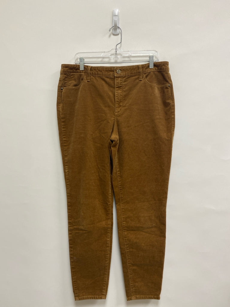 Talbots Size 14 Mustard Ladies Jeans