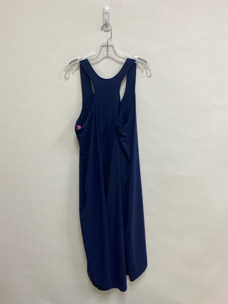Athleta  SIZE  1X Navy Sleeveless Plus Size Dress