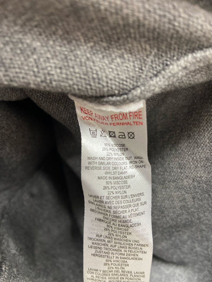NWT French Connection Size M Dark Gray Heather Cardigan Ladies Sweater