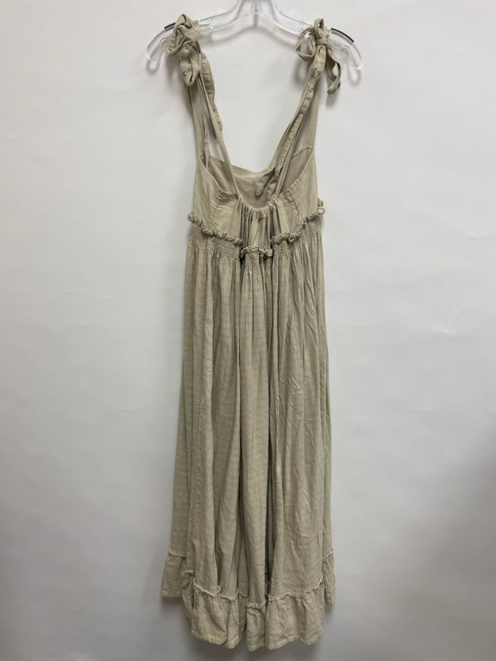 Free People Size S Beige Texture Maxi Ladies Dress