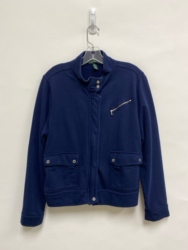 Lauren Ralph Lauren Size XL Navy Zip Down Ladies Jacket