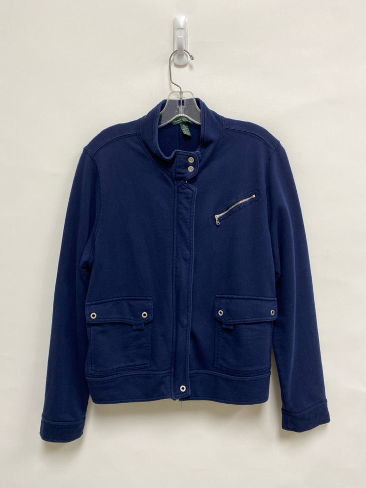 Lauren Ralph Lauren Size XL Navy Zip Down Ladies Jacket