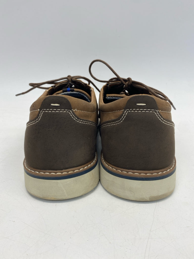 Nunn Bush Size 12 Brown Lace-Up Men&