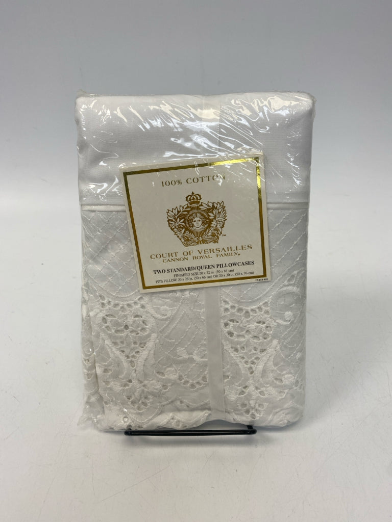 NEW/PKG White Pillowcase