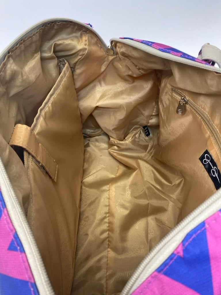 Jessica Simpson Blue Pink Misc. Luggage