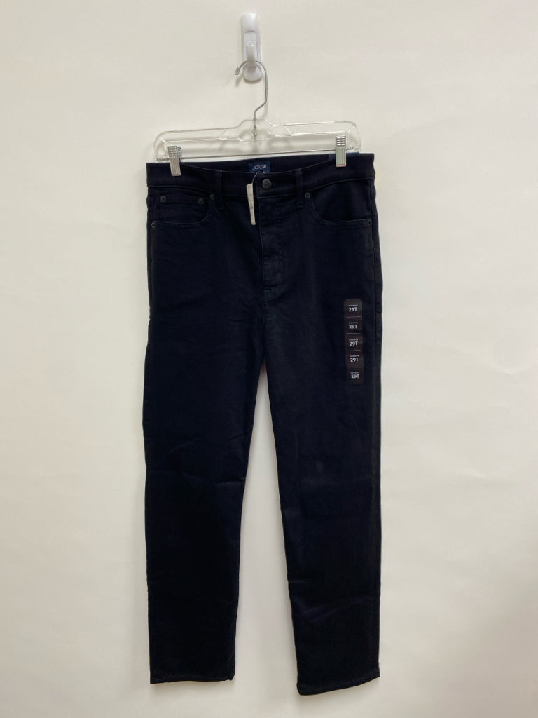 NWT J Crew Size 29 Black Denim Ladies Jeans
