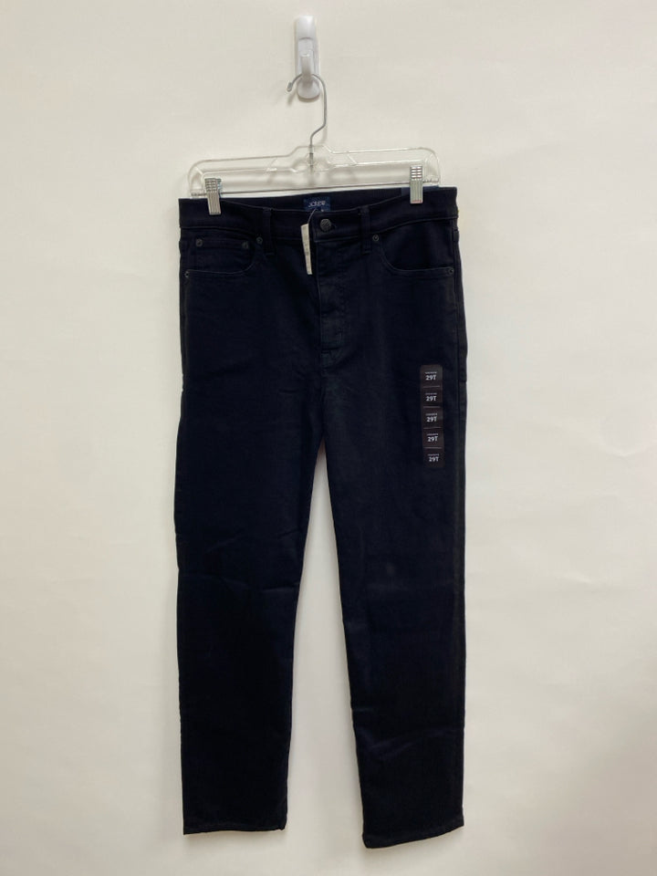NWT J Crew Size 29 Black Denim Ladies Jeans