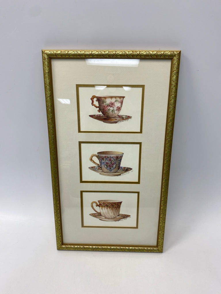 Multi Color Framed Art