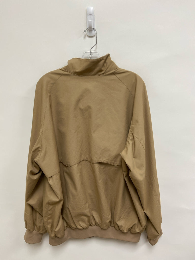 GRENFELL Size XL Khaki Zip Down Men&