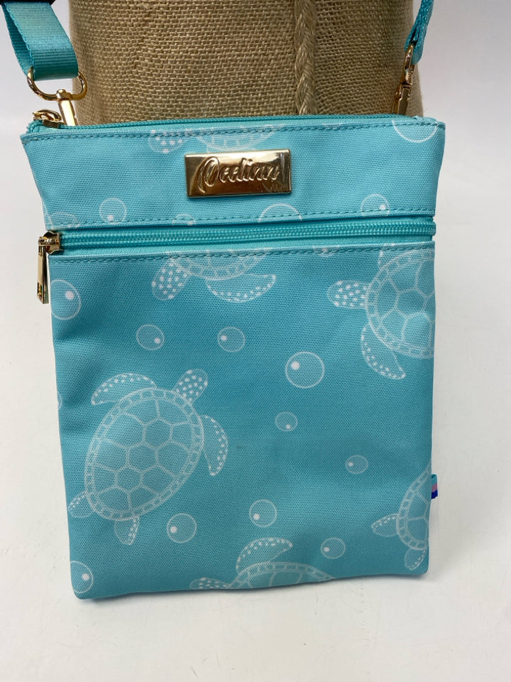 NWOT Turquoise Crossbody