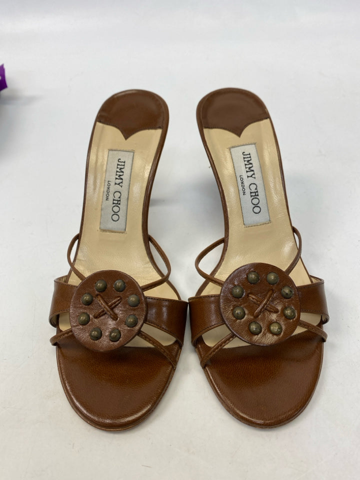 Jimmy Choo EU Size 36 US Size 6 Brown Sandals