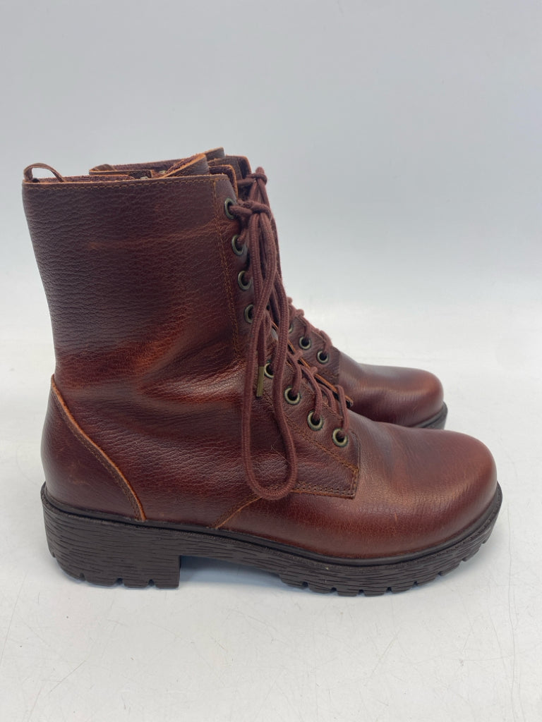 Alegria EU Shoe Size 36 Chestnut Side Zipper Boots