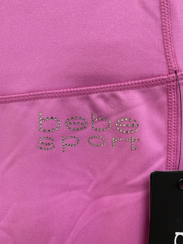Bebe Size S Pink Athletic Shorts
