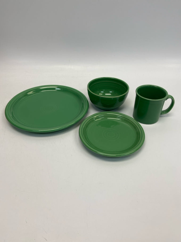 Fiesta Green Dishes