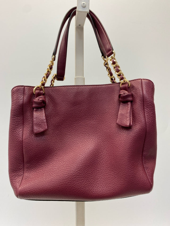 Tory Burch Burgundy Handbag