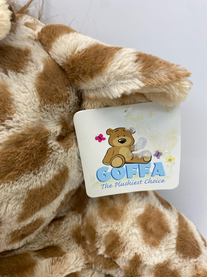NWT Brown Cream Stuffed Animal