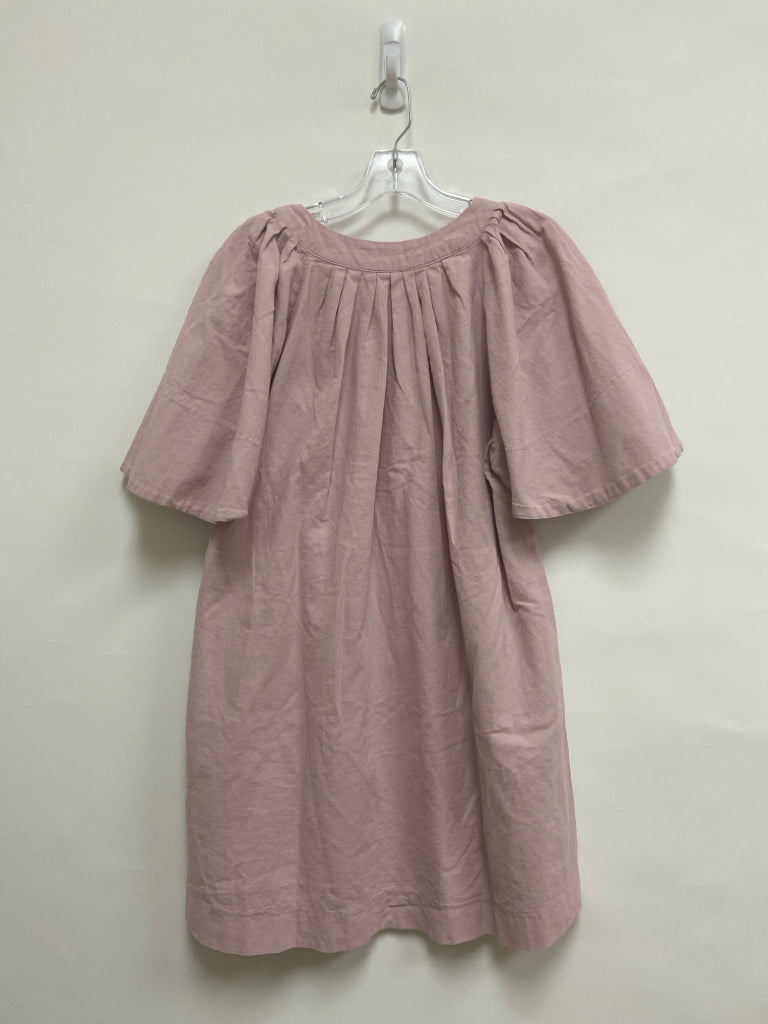 Pomander Place Size S Dusty Pink Pleated Ladies Dress