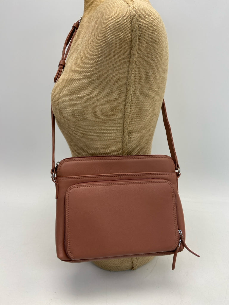 Dark Salmon Crossbody