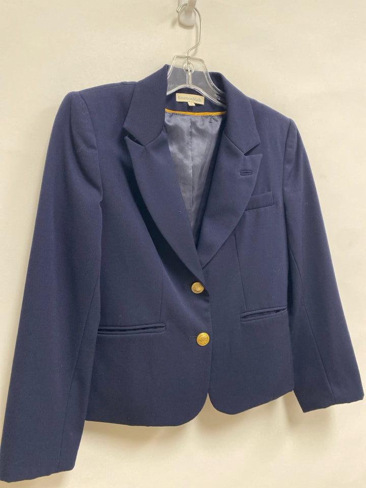 EMERSON FRY Size 4 Navy Ladies Jacket