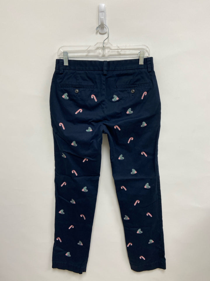 Vineyard Vines Size 30 Navy Candy Cane Embroidered Men&