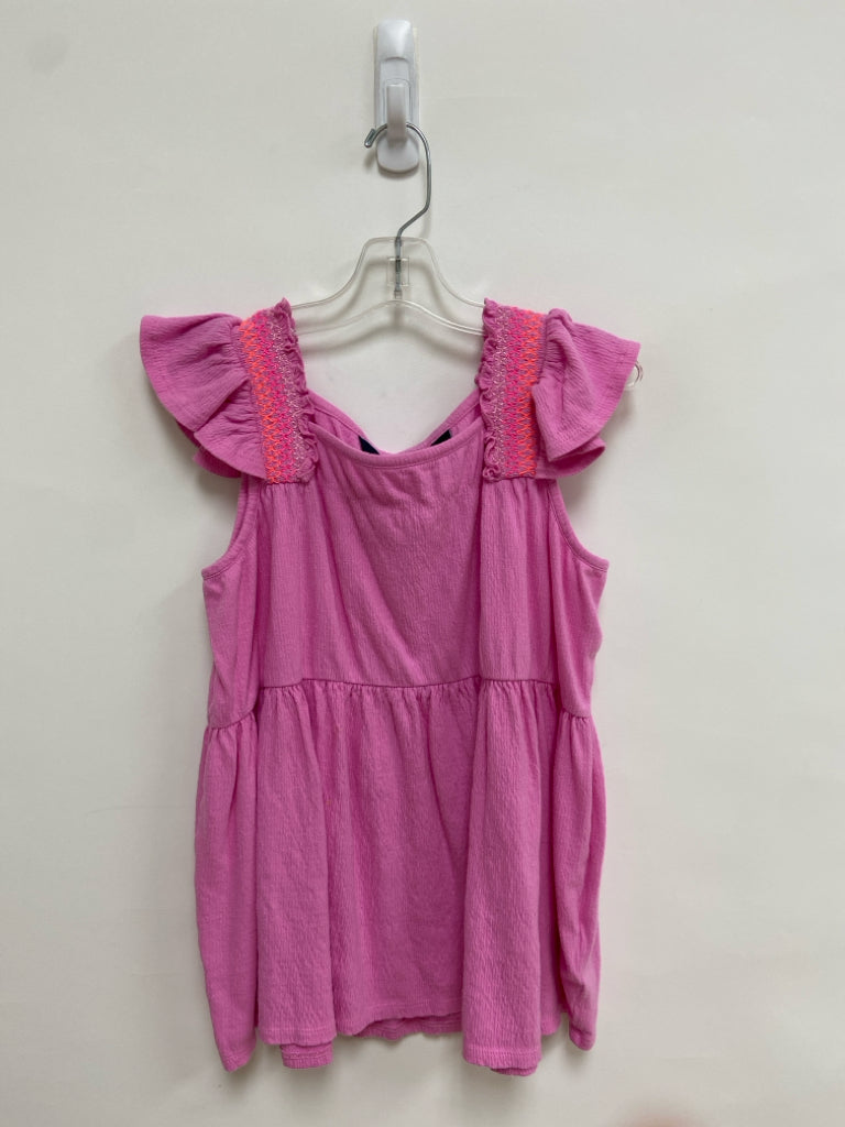 Lands End SIZE 14/16+ Pink Ruffles Girl&