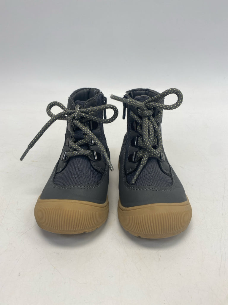 Cat &amp; Jack SIZE 7 Dark Gray Lace-Up Girl&