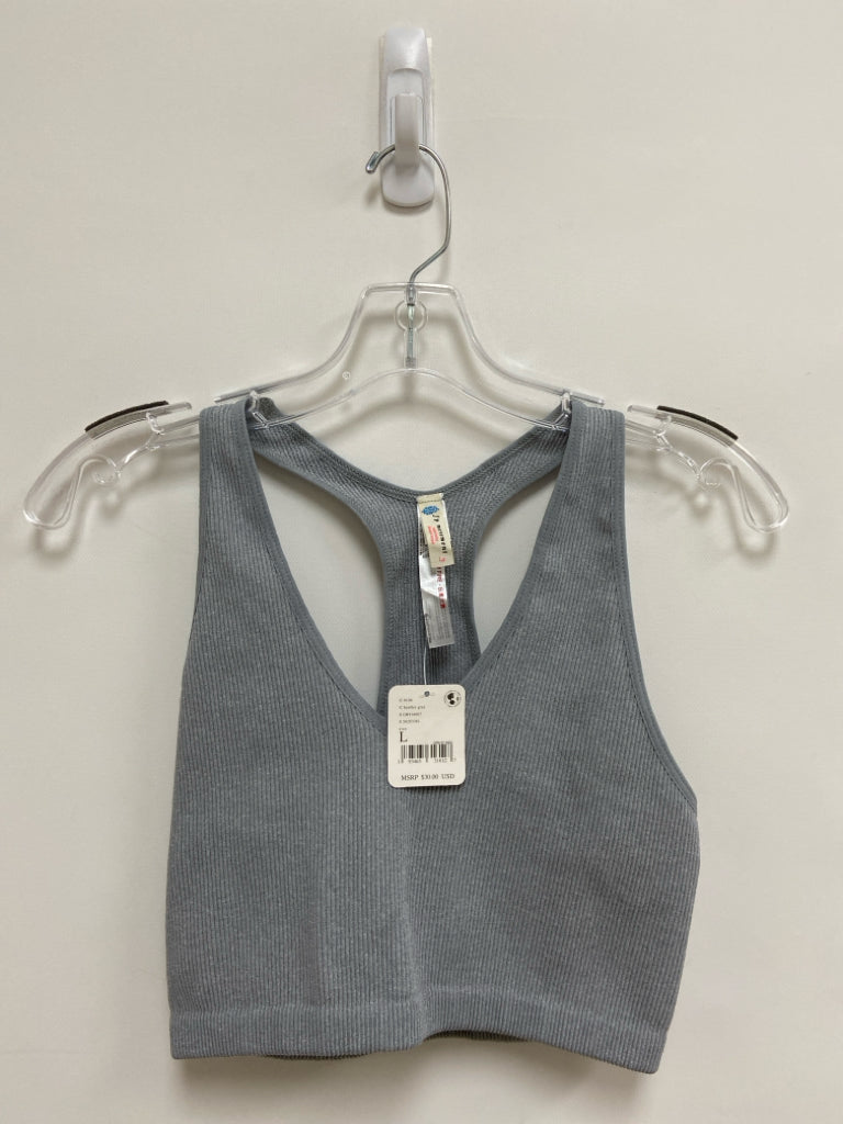 NWT FP Movement Size L Gray Athletic  Bra