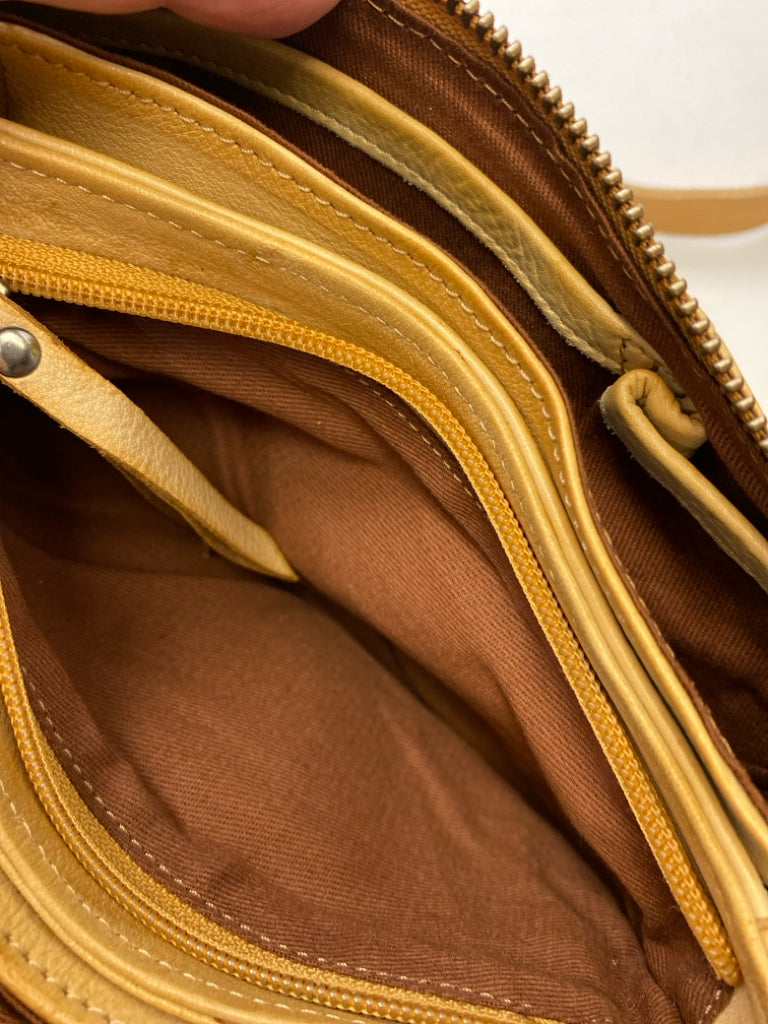 NWT Latico Camel Crossbody