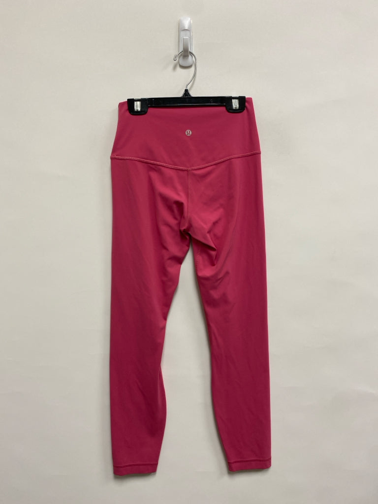 Lululemon Size 6 Pink Athletic Leggings
