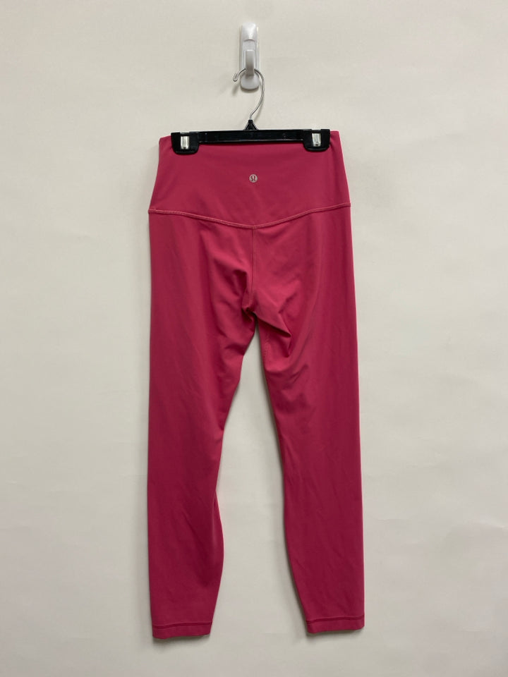 Lululemon Size 6 Pink Athletic Leggings