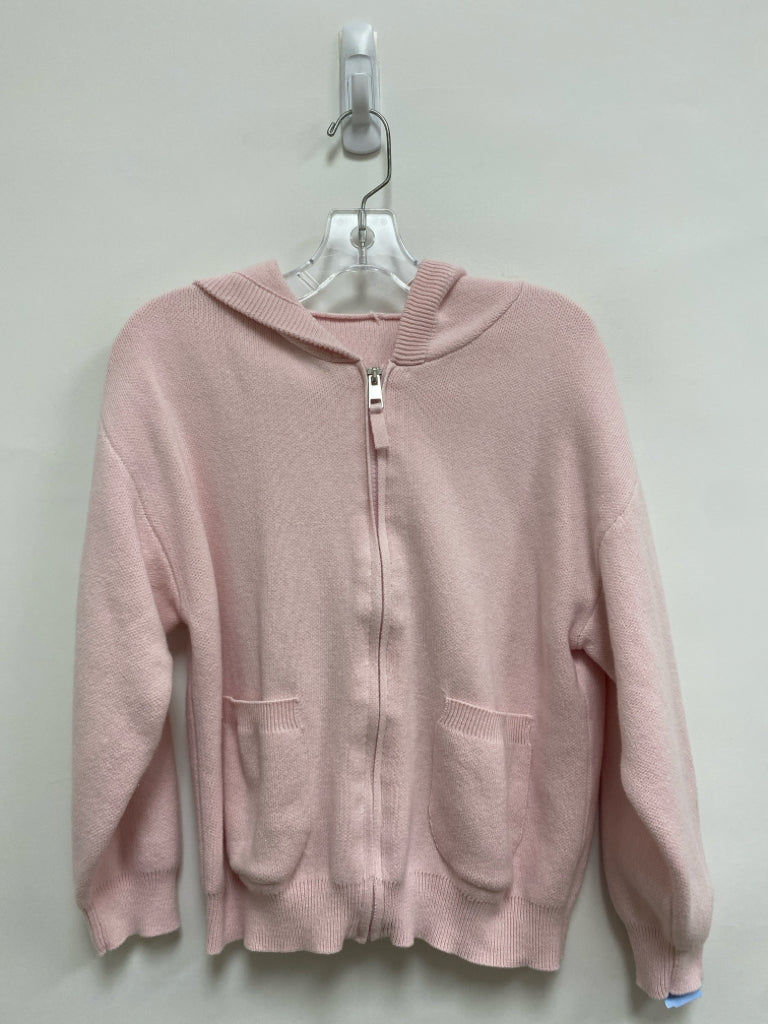 SIZE 6 Pale Pink Zip Down Knit Girl&