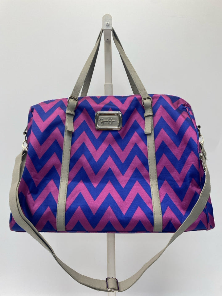Jessica Simpson Blue Pink Misc. Luggage