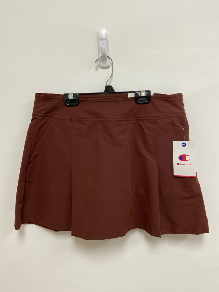NWT Champion Size 12 Brown Athletic Skort