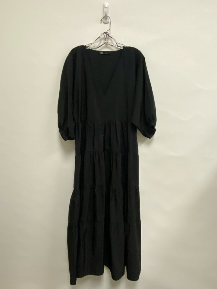 Zara Size S Black Maxi Ladies Dress
