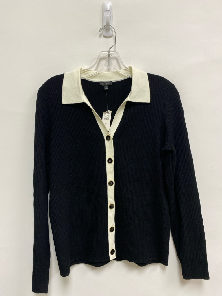 NWT Talbots Size M Black White Ladies Sweater