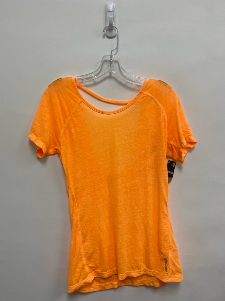 NWT Reebok Size XS Neon Orange Athletic Top