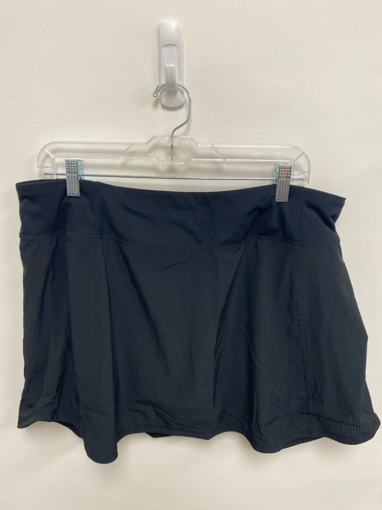 NWT Champion Size 2X Black Plus Size Athletic Skort