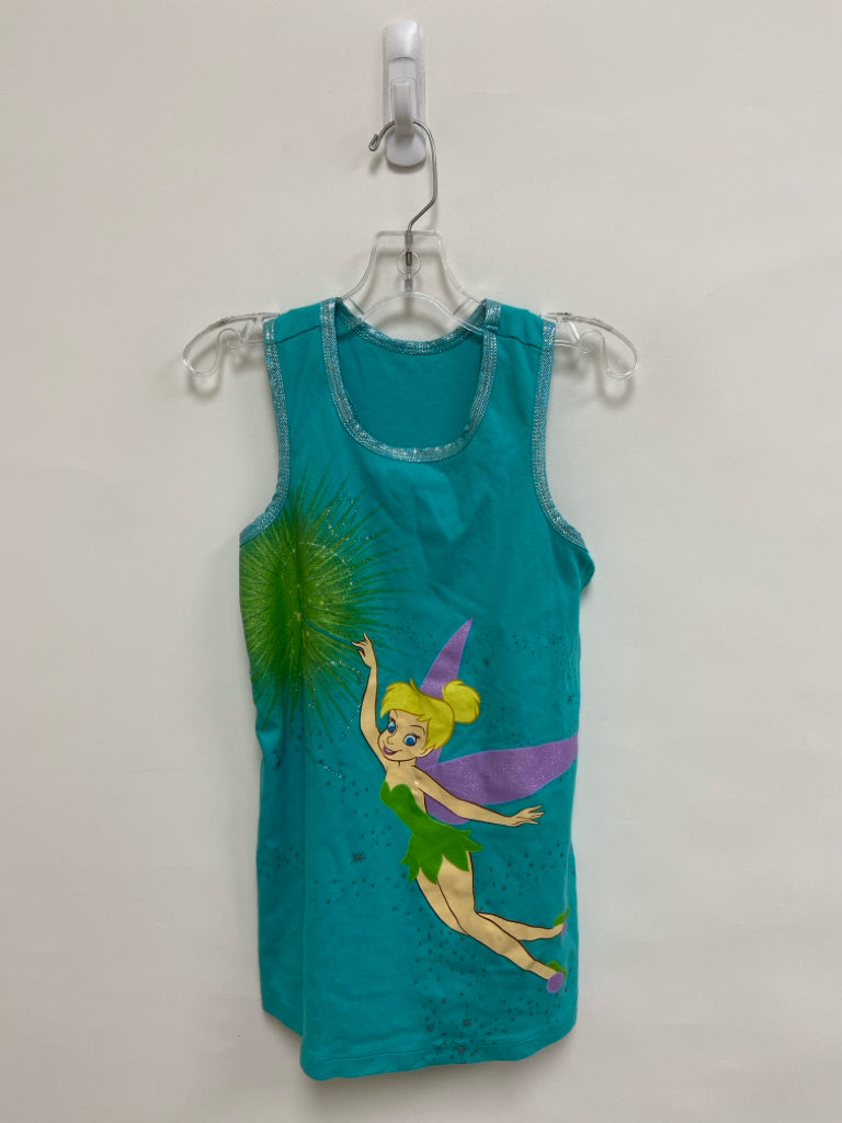 Disney SIZE 4/5 Turquoise Tinkerbell Sleeveless Girl&