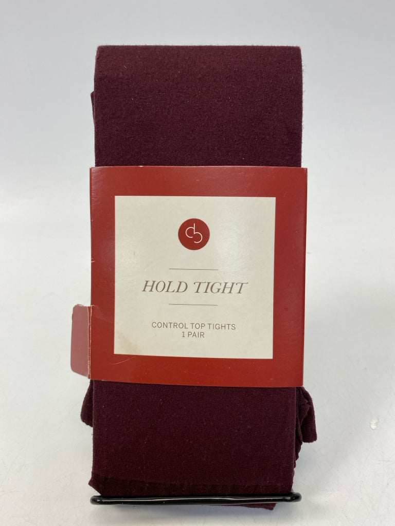 NEW Burgundy Tights - Dance