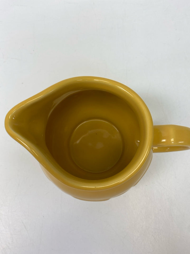 Longaberger Marigold Pottery Pitcher