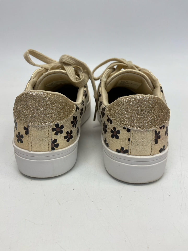 SIZE 3 Gold Black Floral Girl&