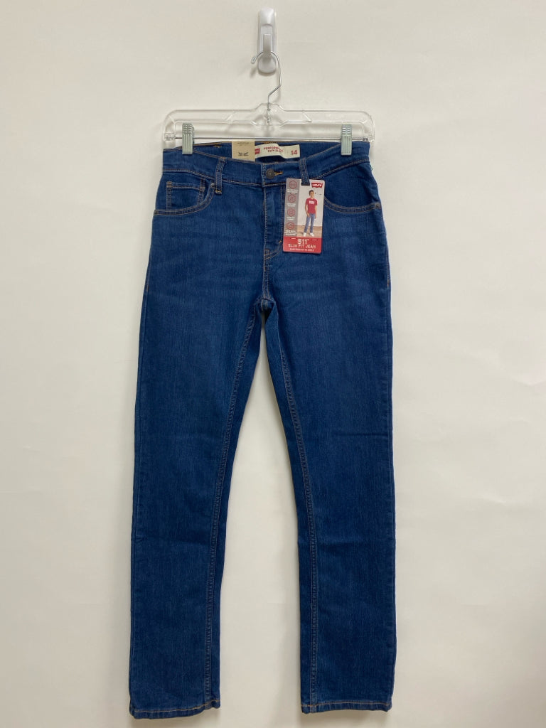 NWT Levi SIZE 14 Blue Boy&