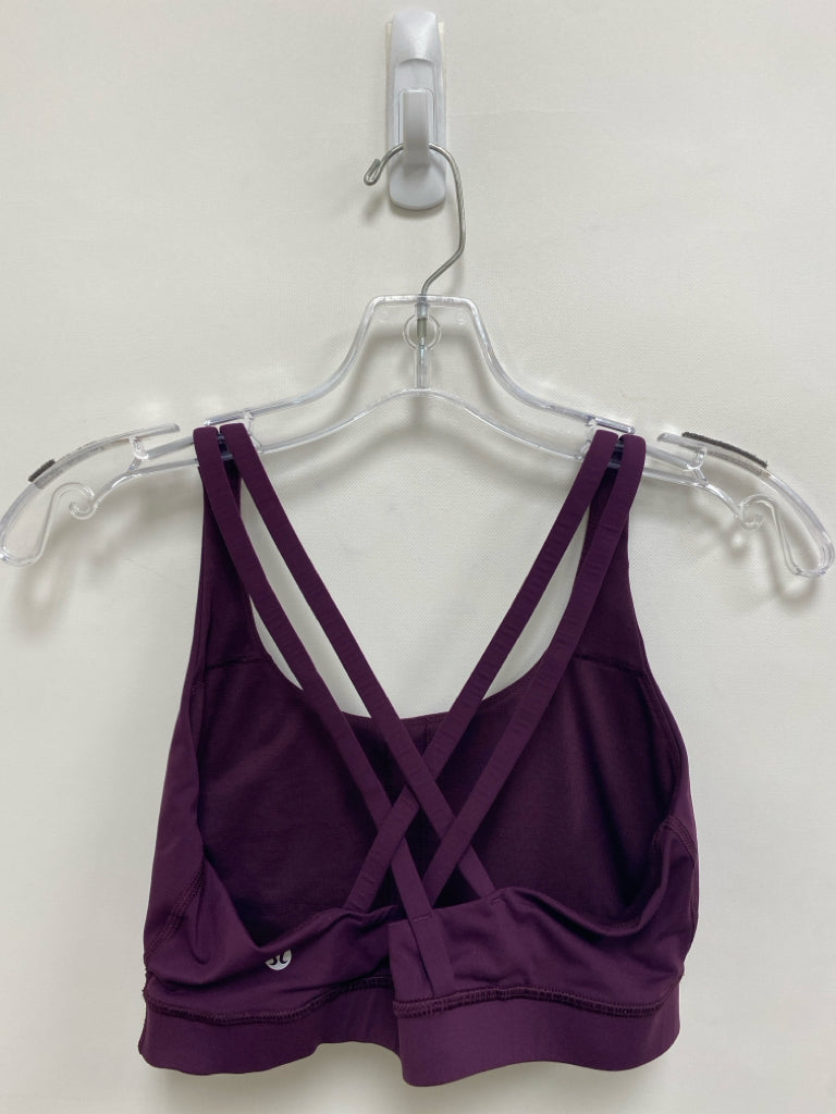 Lululemon Size 10 Plum Athletic  Bra