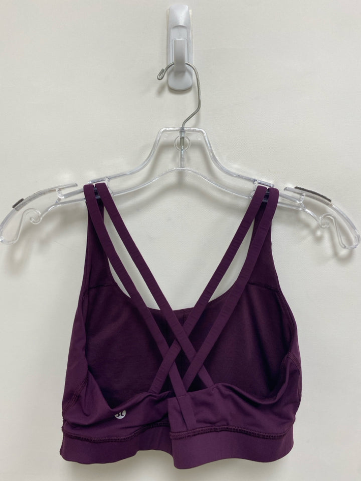 Lululemon Size 10 Plum Athletic  Bra